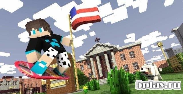 免费下载Minecraft PE 1.0 APK的学校地图-魔盒网