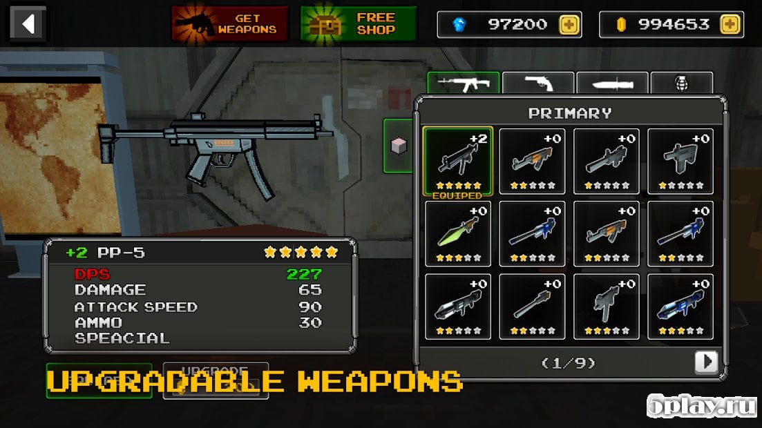 在Android上免费下载Pixel Z Gunner 5.2.2 Apk（mod：商店免费购买）-魔盒网